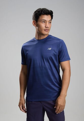 Camiseta new balance Essentials  Azul New Balance