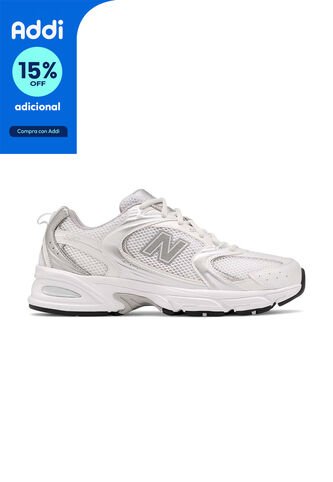 Tenis Deportivos Marca New Balance 530 Original Blanco/Gris New Balance