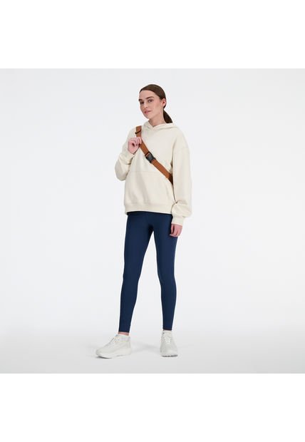 Chaqueta Deportiva New Balance Athletics Beige Para Mujer