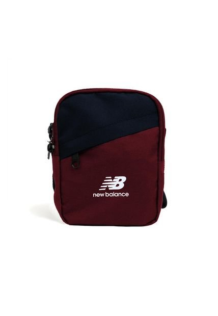 Bolso New Balance Colorblock Sling Bag-Vinotinto