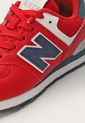 Tenis Lifestyle Rojo-Blanco-Verde-Azul New Balance Kids 574 de New Balance