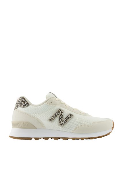 Tenis New Balance 515 Mujer-Blanco/Beige