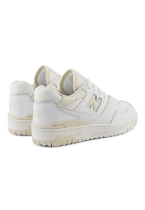 Tenis New Balance 550 Mujer-Blanco/Amarillo