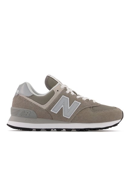 Tenis Deportivos New Balance  574 Original Gris Mujer
