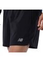 Pantaloneta New Balance Accelerate 5 In Para Hombre-Negro de New Balance