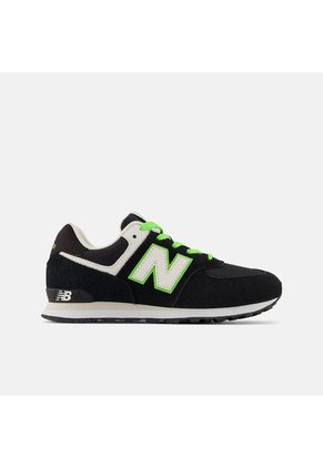 Tenis Deportivos New Balance Original 574 Negro Para Niños