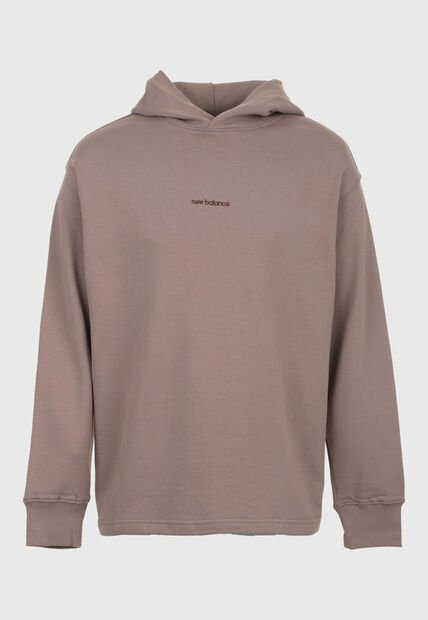 Hoodie new balance Athletics Linear Marrón