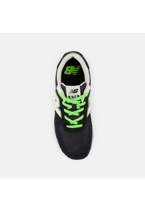 Tenis Deportivos New Balance Original 574 Negro Para Niños