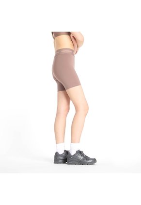 Pantalonetas Deportivas New Balance Original Café Para Mujer