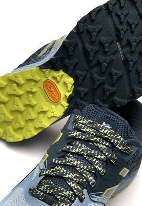 Tenis Running Azul-Amarillo New Balance Trail Running Course En Sentier