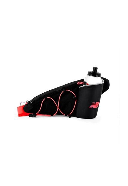 Canguro New Balance Running Bottle Pack-Negro/Naranja