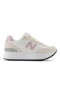 Tenis New Balance 515 Mujer-Blanco/Rosa de New Balance