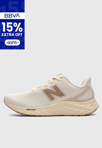 Tenis new balance Fresh Foam Arishi v4 Beige