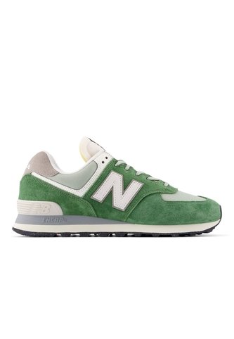 Tenis New Balance 574 Hombre-Verde/Blanco New Balance