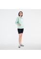 Chaqueta Deportiva New Balance Essentials Verde Para Mujer de New Balance