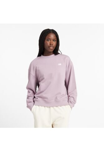 Sueter Marca New Balance Sport Essential Original Lila Mujer New Balance