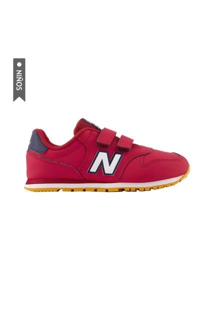 Tenis New Balance 500 Niño-Rojo