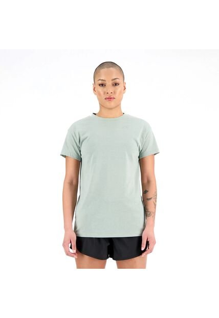 Camisa Deportiva New Balance Original Accelerate Verde Mujer