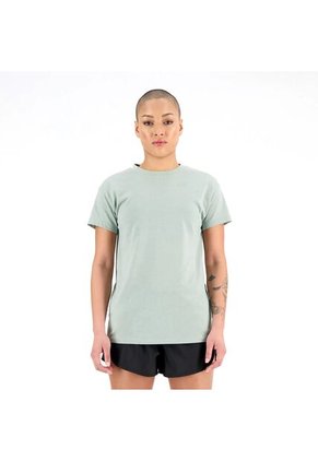 Camisa Deportiva New Balance Original Accelerate Verde Mujer