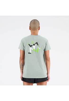 Camisa Deportiva New Balance Original Accelerate Verde Mujer