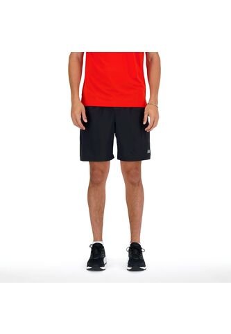 Pantaloneta Deportiva New Balance Original Negro Para Hombre New Balance