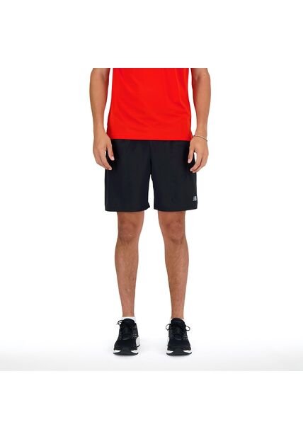 Pantaloneta Deportiva New Balance Original Negro Para Hombre