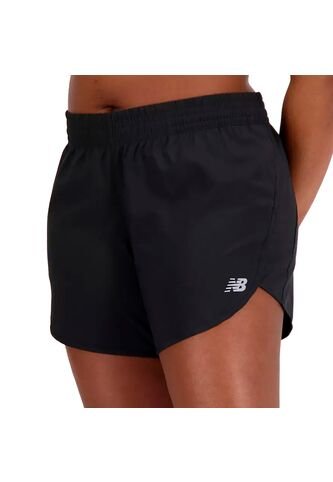 Pantaloneta Deportiva New Balance Original Negro Para Mujer New Balance