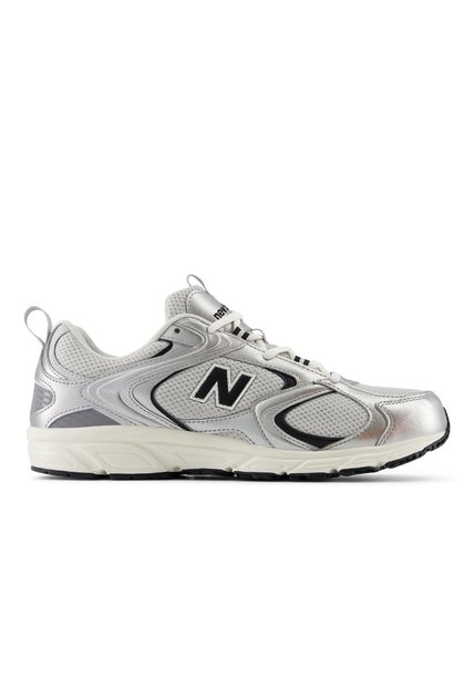 Tenis New Balance 408 Hombre-Plateado