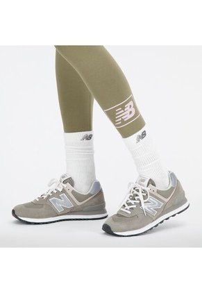 Pantalon Casual New Balance Original Essentials Verde Mujer