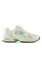 Tenis New Balance 530 Mujer-Blanco/Verde de New Balance