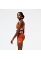 Top New Balance Original Relentless Crop Bra Naranja Mujer de New Balance