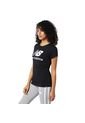 Camiseta New Balance Essentials Stacked Para Mujer-Negro de New Balance