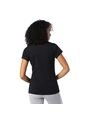 Camiseta New Balance Essentials Stacked Para Mujer-Negro de New Balance
