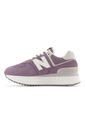 Tenis Deportivos New Balance Original 574 Plus Morado Mujer de New Balance