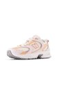 Tenis New Balance 530 Mujer-Blanco/Naranja de New Balance