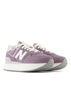 Tenis Deportivos New Balance Original 574 Plus Morado Mujer