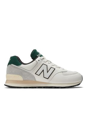 Tenis Zapatilla Marca Original New Balance 574 Blanco/Verde