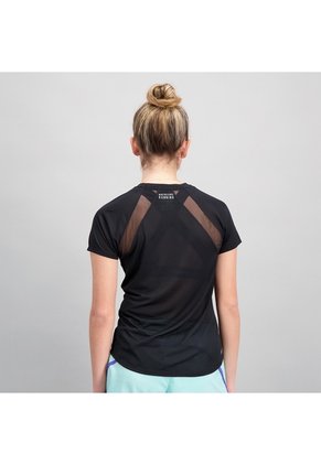 Camisa Deportiva New Balance Original Impact Run Negro Mujer