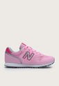 Tenis Lifestyle Rosa-Blanco-Plateado New Balance Kids 373 de New Balance