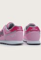 Tenis Lifestyle Rosa-Blanco-Plateado New Balance Kids 373 de New Balance