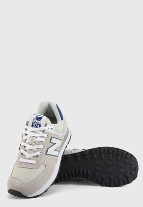 Tenis Lifestyle Gris-Blanco New Balance 574
