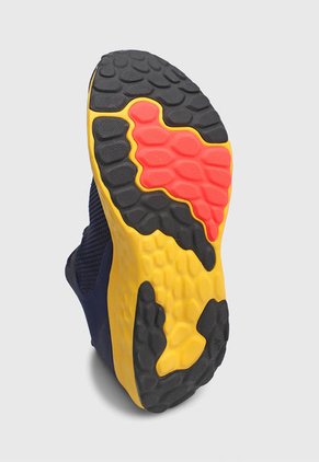 Tenis Running Azul-Amarillo-Coral New Balance Arishi