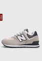 Tenis Lifestyle Beige-Blanco-Negro New Balance Kids 574 de New Balance