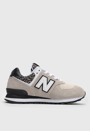 Tenis Lifestyle Beige-Blanco-Negro New Balance Kids 574
