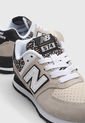 Tenis Lifestyle Beige-Blanco-Negro New Balance Kids 574 de New Balance