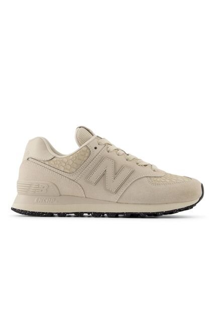 Tenis New Balance 574 Mujer-Beige