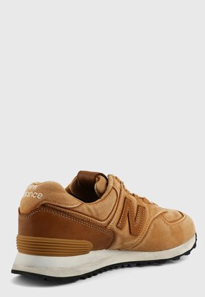 Tenis Lifestyle Marrón-Blanco New Balance 574