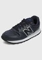 Tenis Lifestyle Azul Metalizado-Blanco New Balance 500 de New Balance