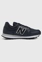 Tenis Lifestyle Azul Metalizado-Blanco New Balance 500 de New Balance
