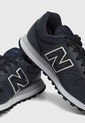 Tenis Lifestyle Azul Metalizado-Blanco New Balance 500 de New Balance